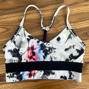Nike Indy Floral Long Line Bra